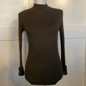 Mock turtleneck sweater dress/tunic